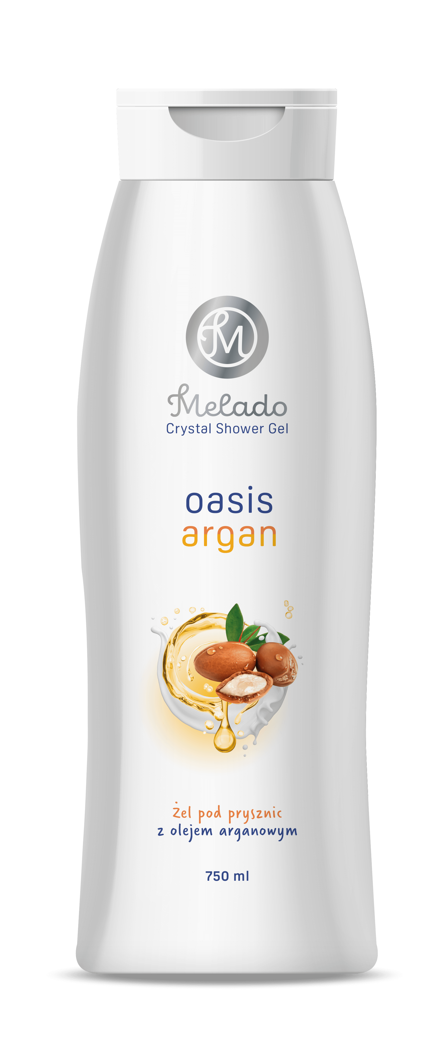 MELADO CRYSTAL SHOWER GEL női tusfürdő gél argánolaj kivonattal