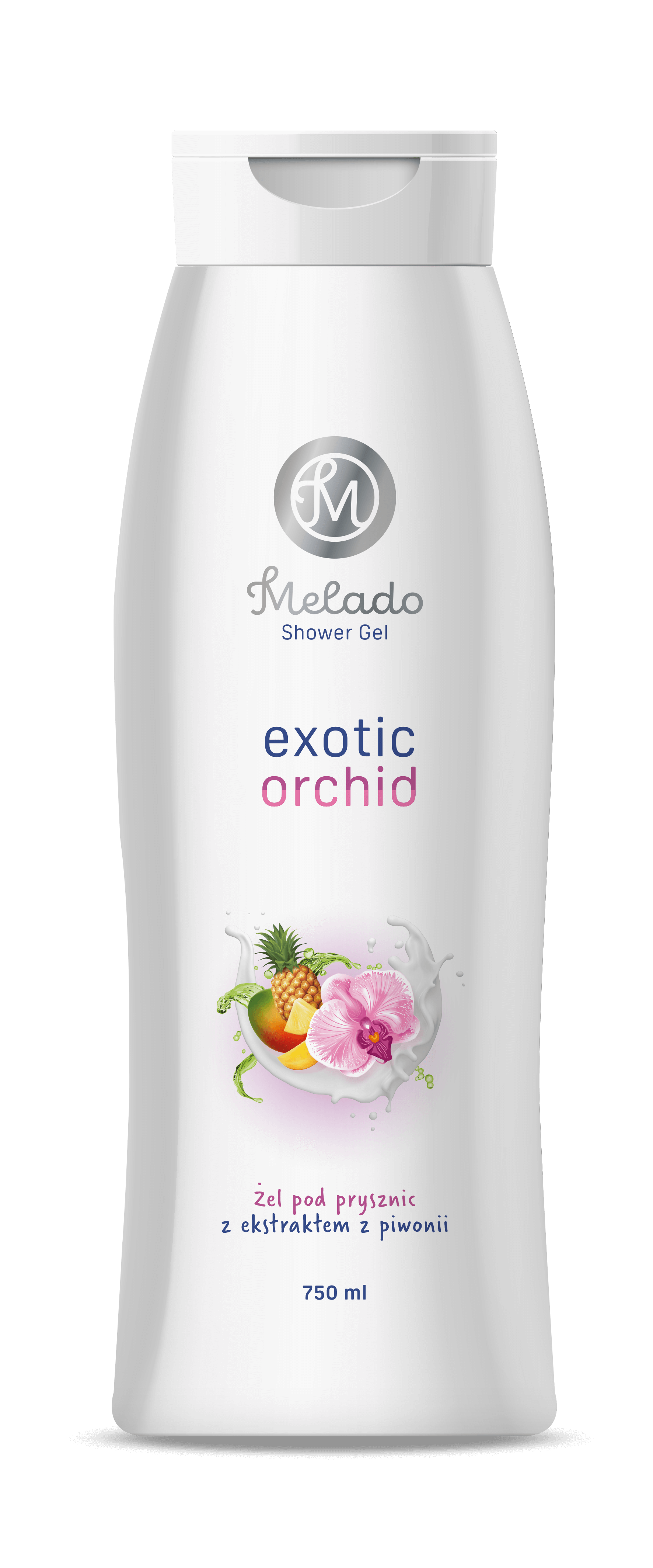 MELADO CRYSTAL SHOWER GEL női tusfürdő gél bazsarózsa kivonattal