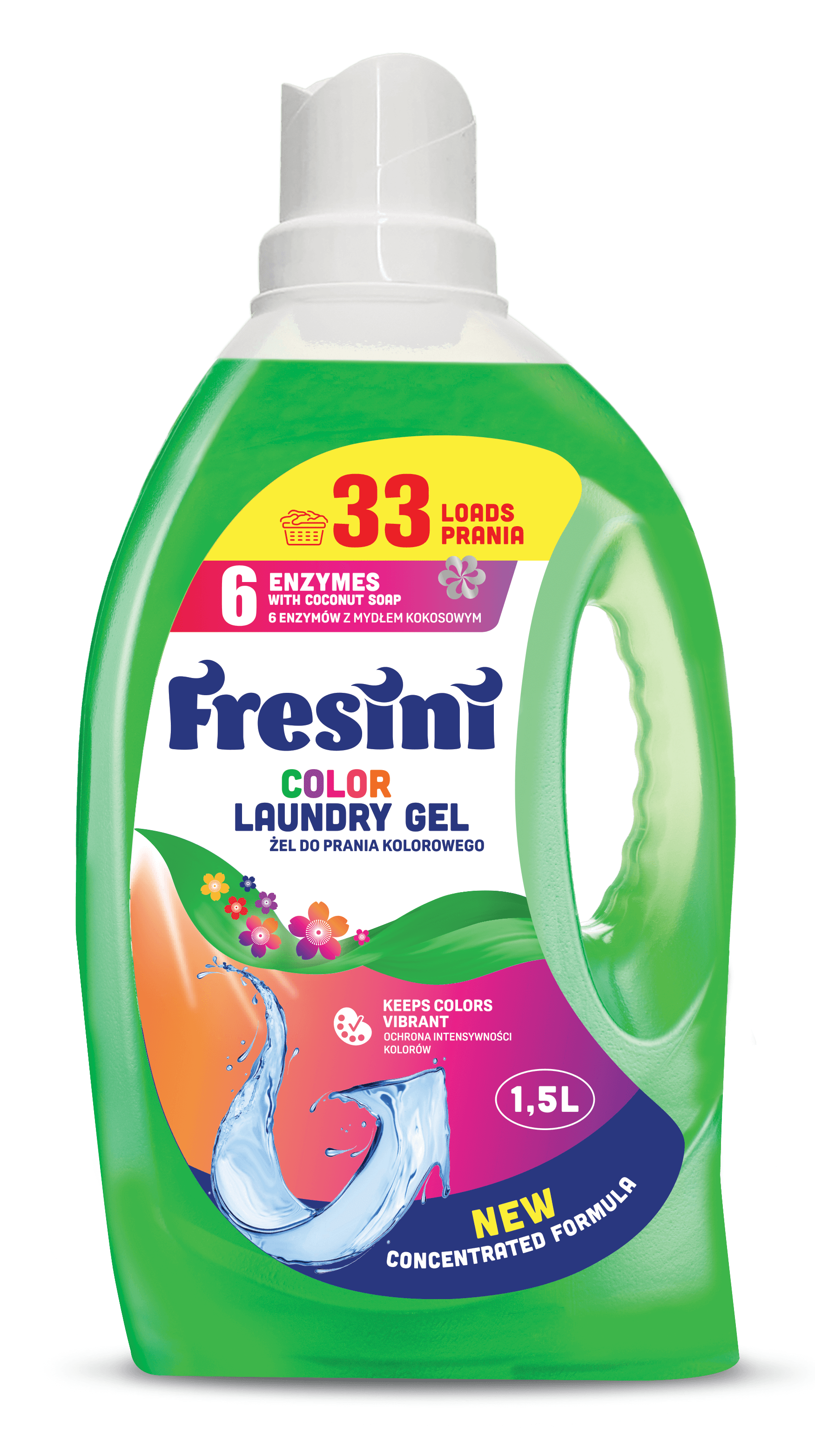 FRESINI Mosógél színes ruhákhoz