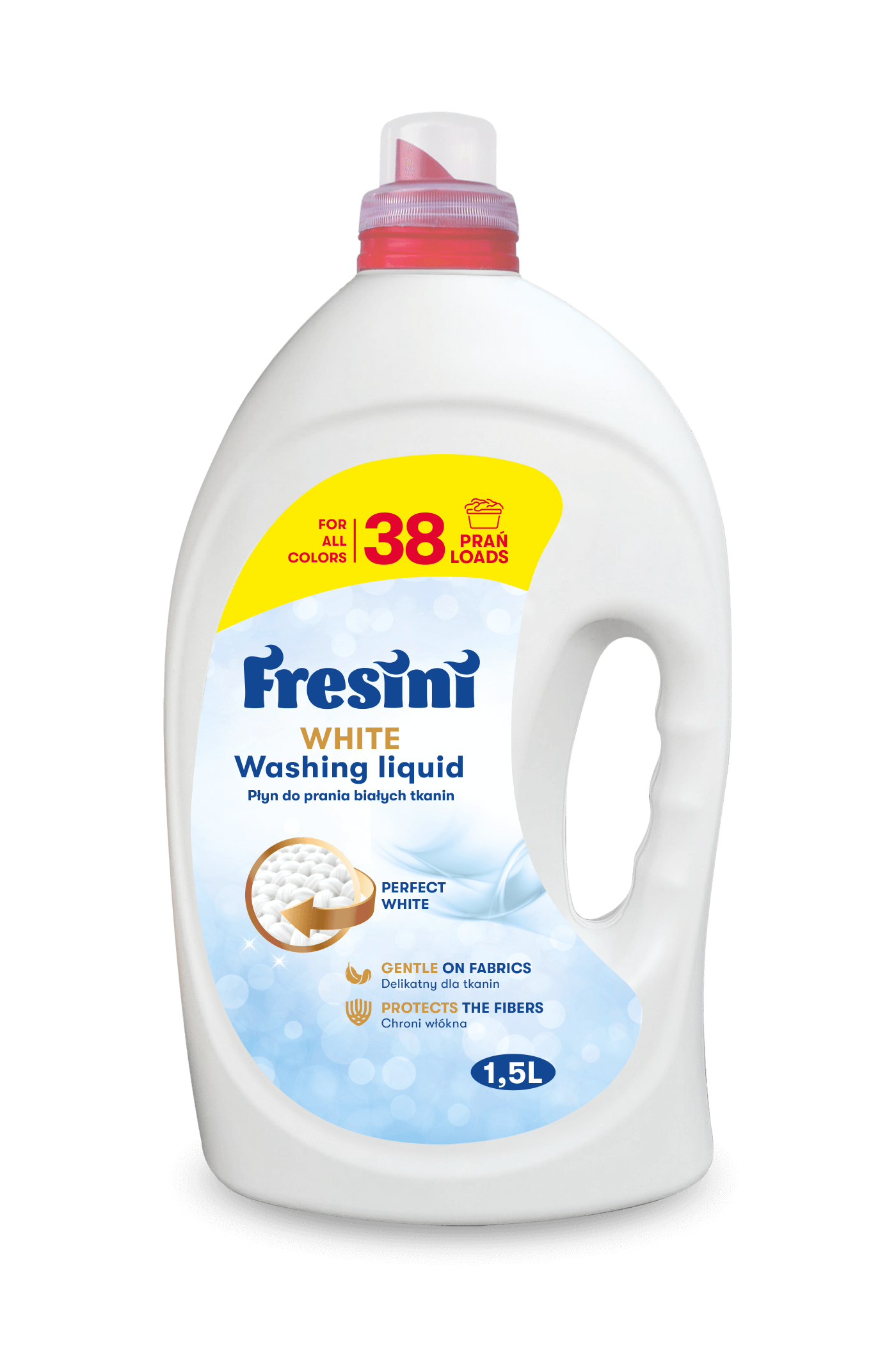 FRESINI Folyékony mosószer fehér ruhákhoz