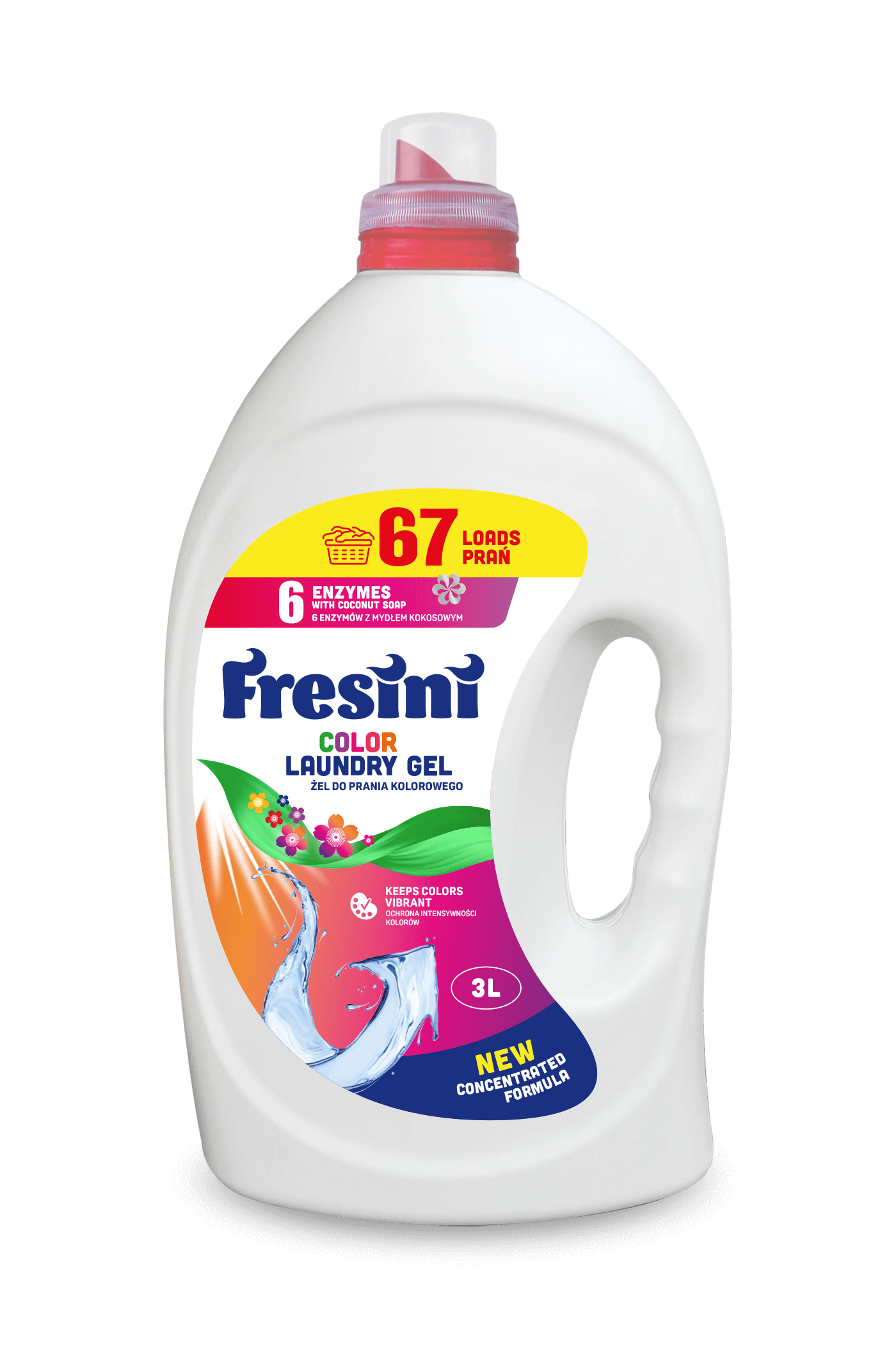 FRESINI Mosógél színes ruhákhoz