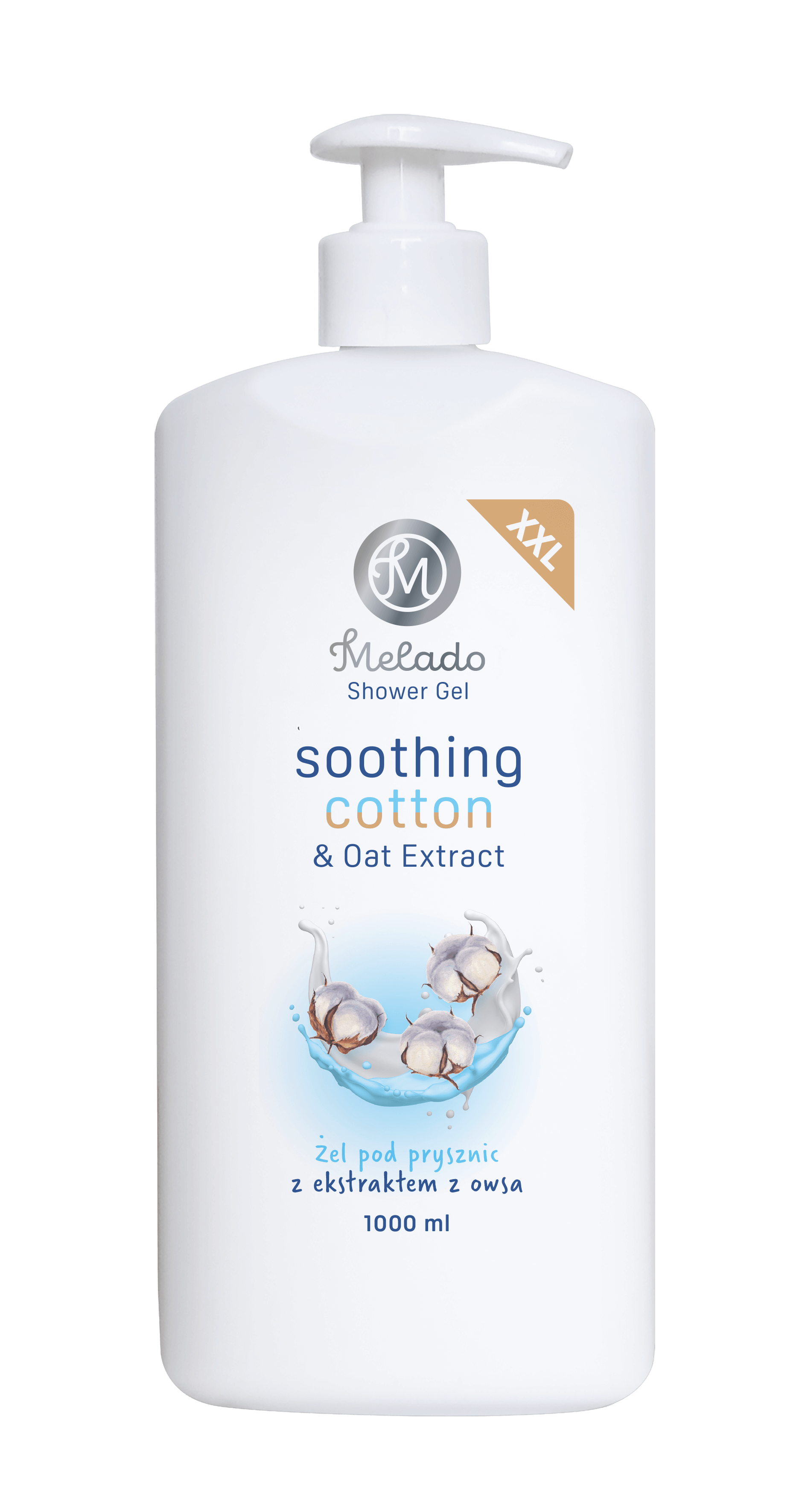 MELADO Soothing Cotton női tusfürdő gél