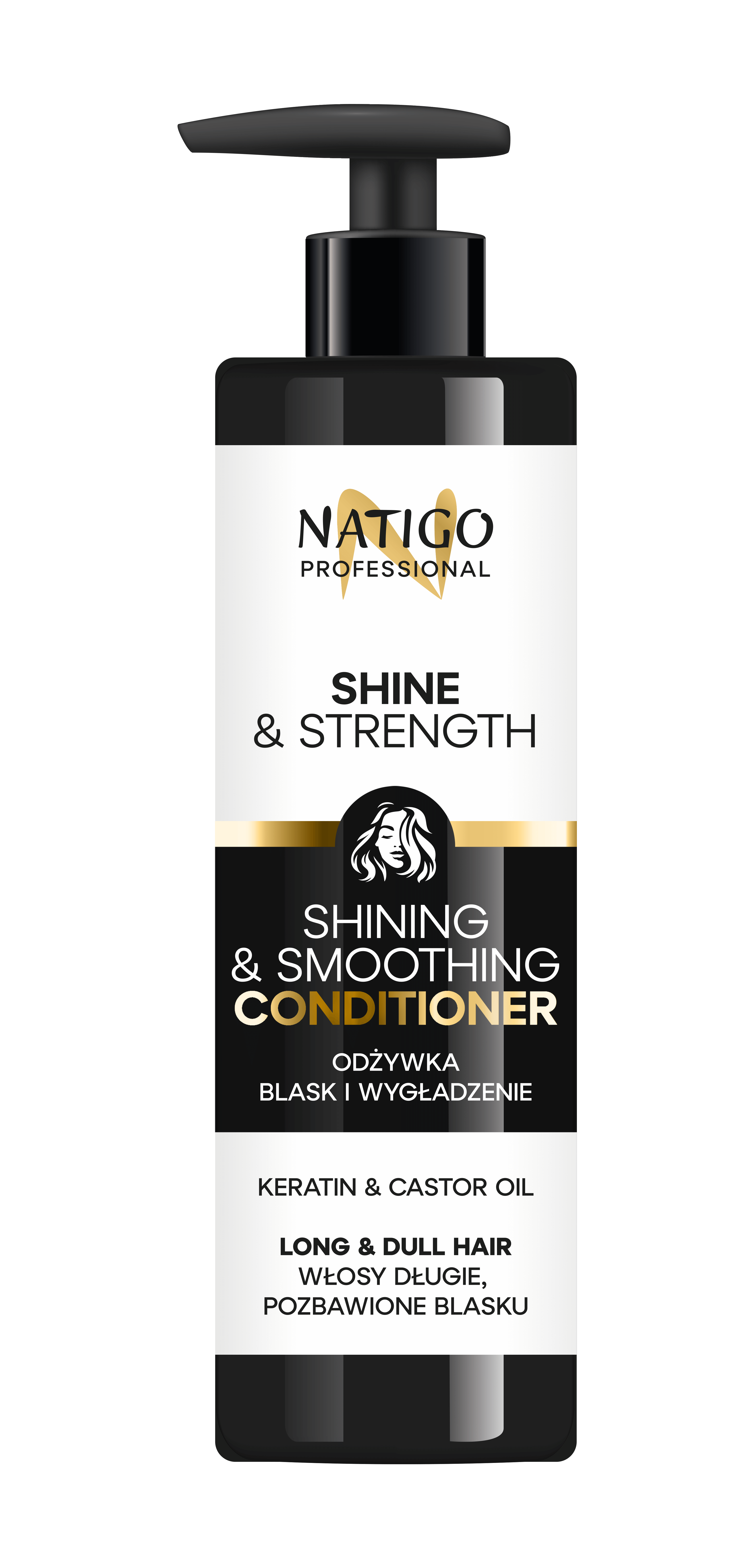 NATIGO PROFESSIONAL SHINING&SMOOTHING hajkondicionáló - professzionális széria
