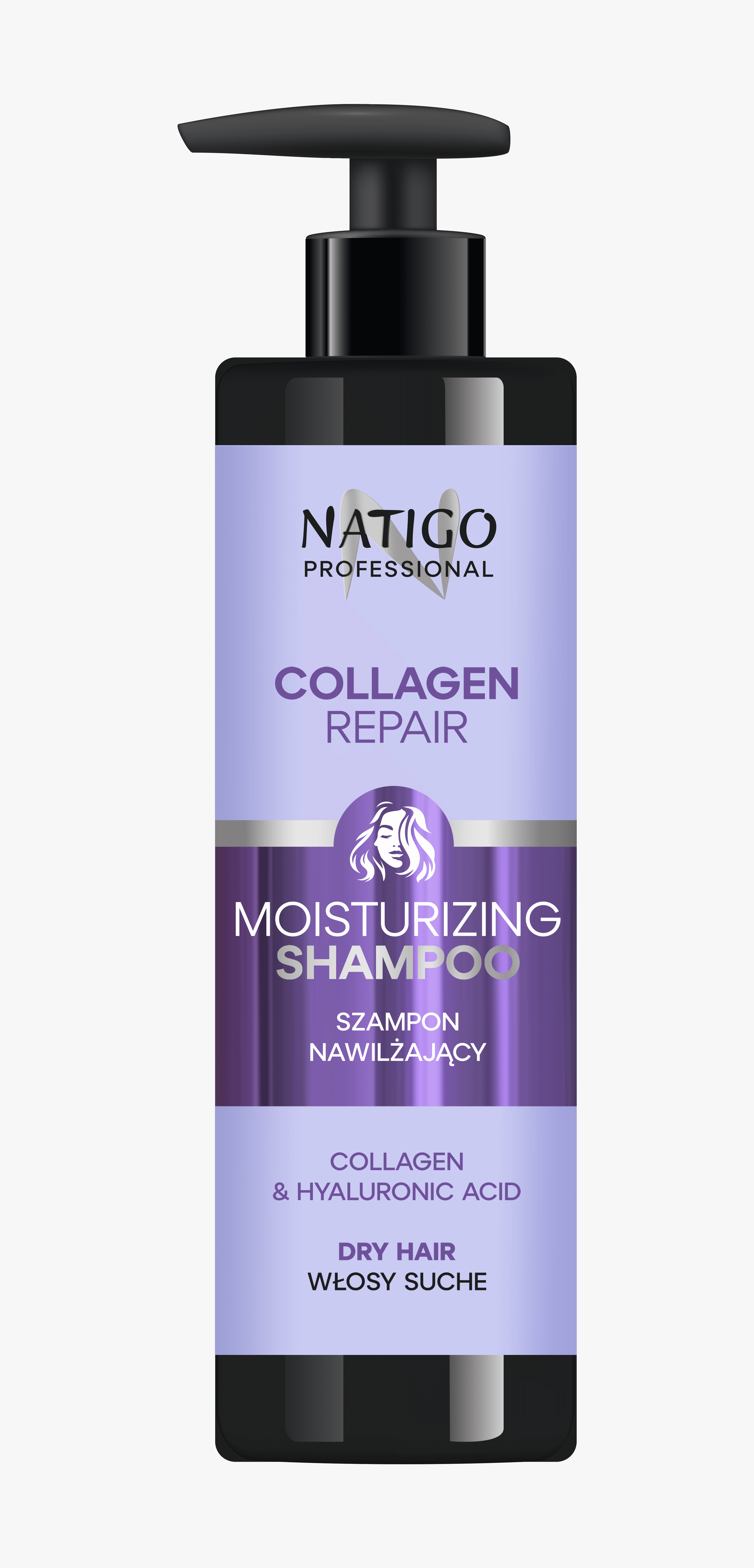 NATIGO PROFESSIONAL MOISTRUIZING hajsampon - professzionális sorozat