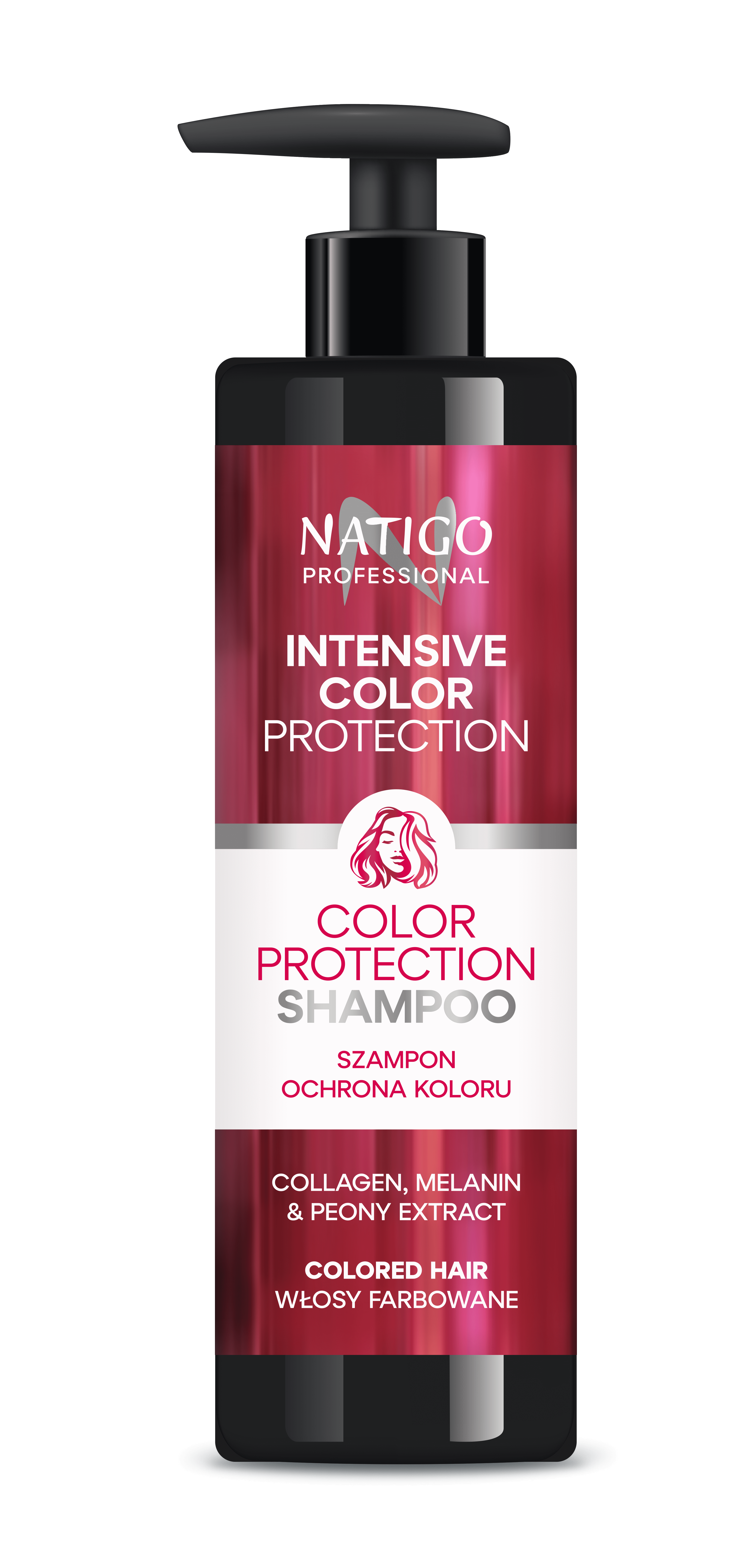 NATIGO PROFESSIONAL COLOR PROTECTION hajsampon - professzionális széria