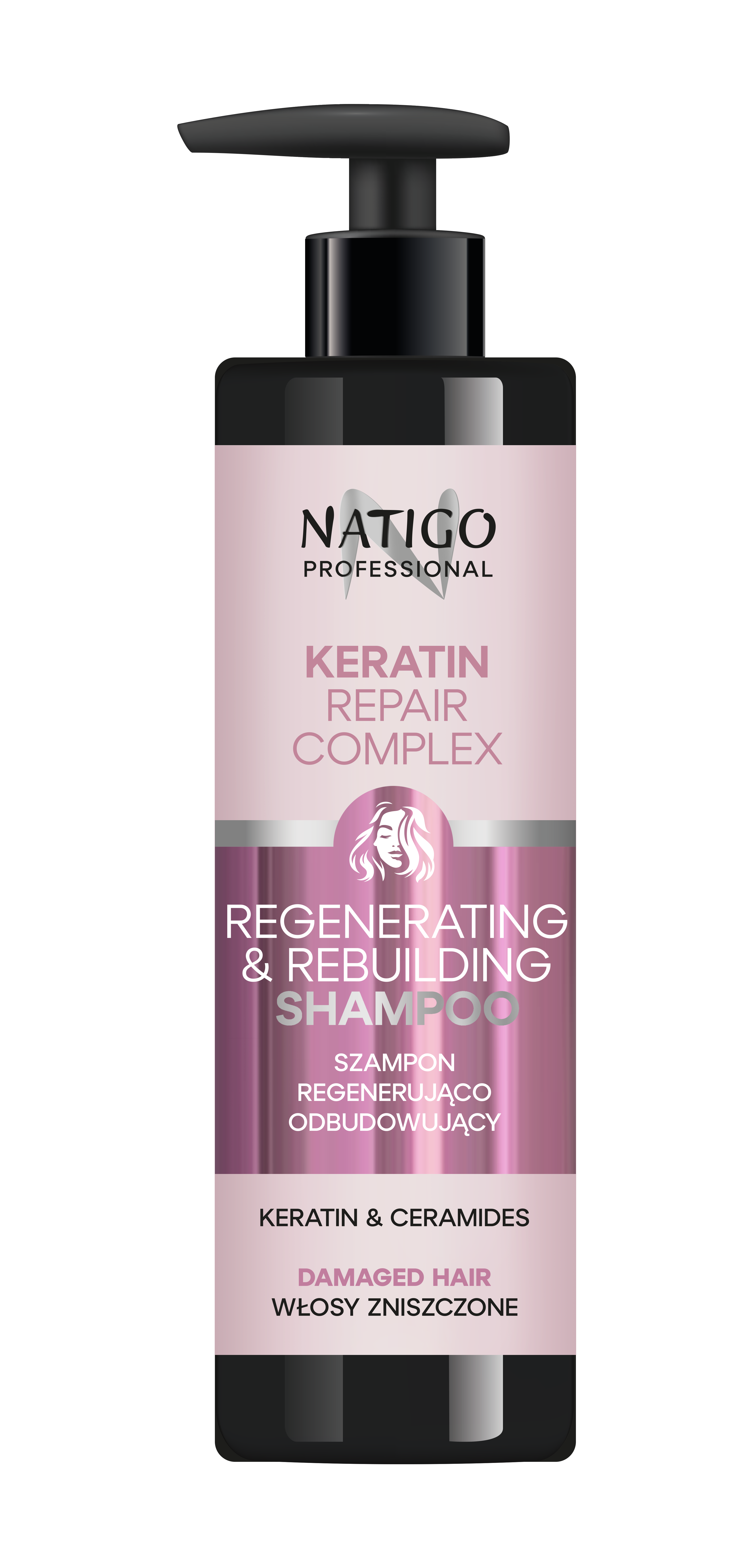 NATIGO PROFESSIONAL REGENERATING&REBUILDING hajsampon - professzionális széria