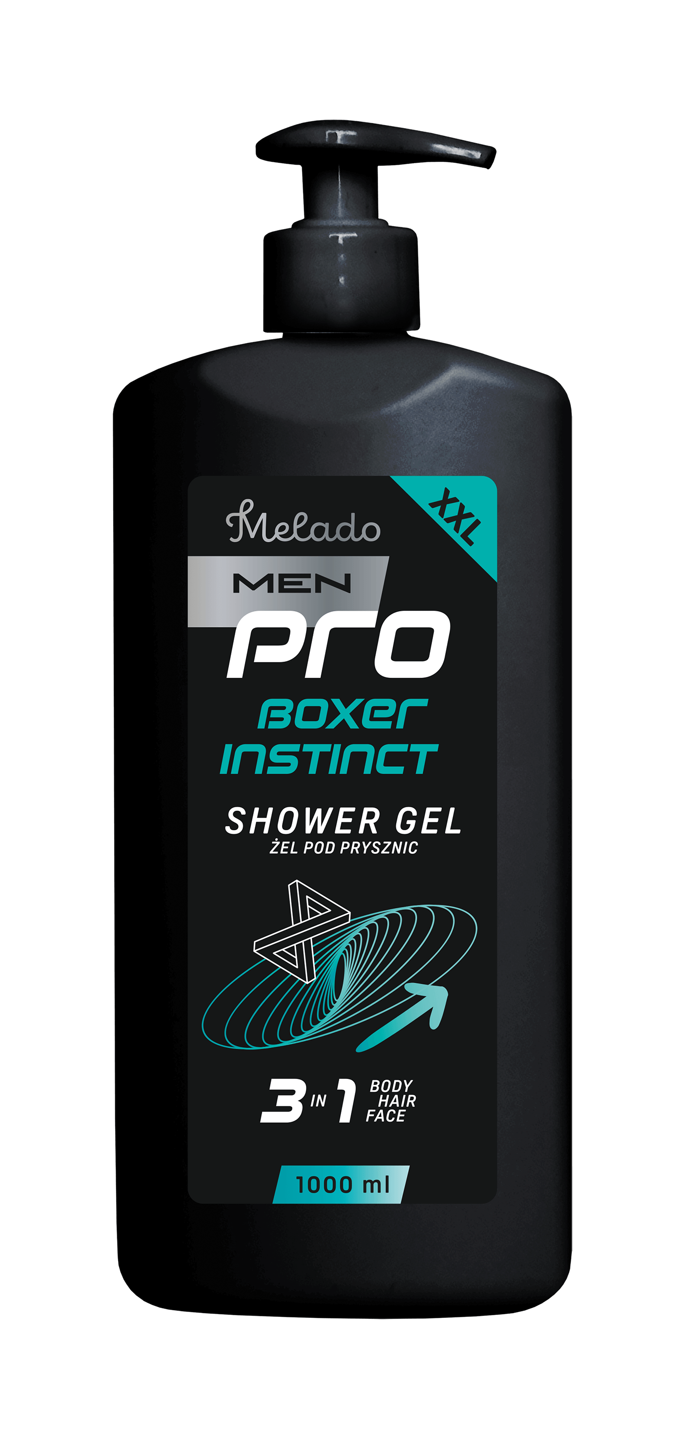 MELADO PRO Boxer instict 3 az 1-ben tusfürdő gél