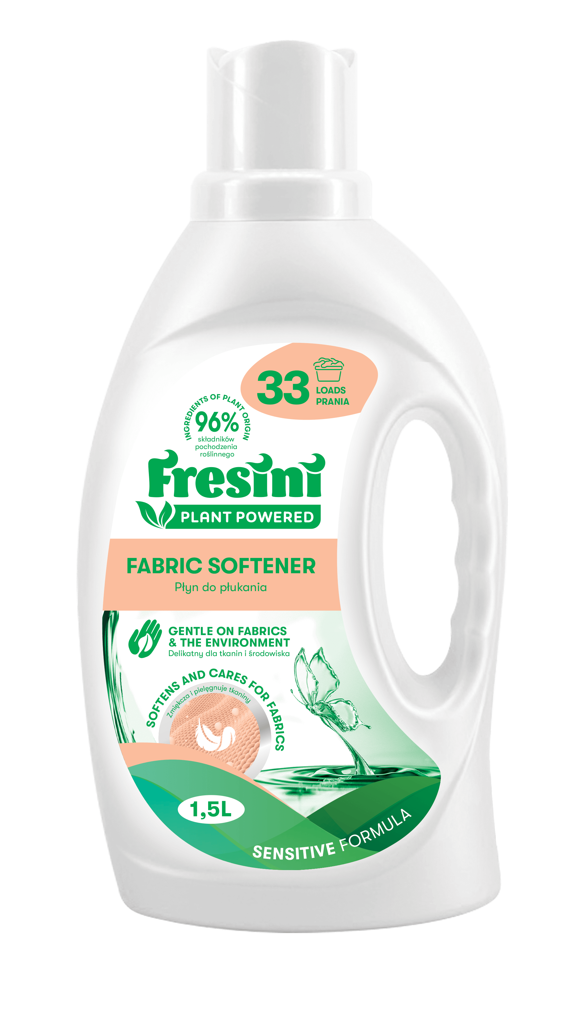 FRESINI PLANT POWERED Növényi eredetű öblítő 96%