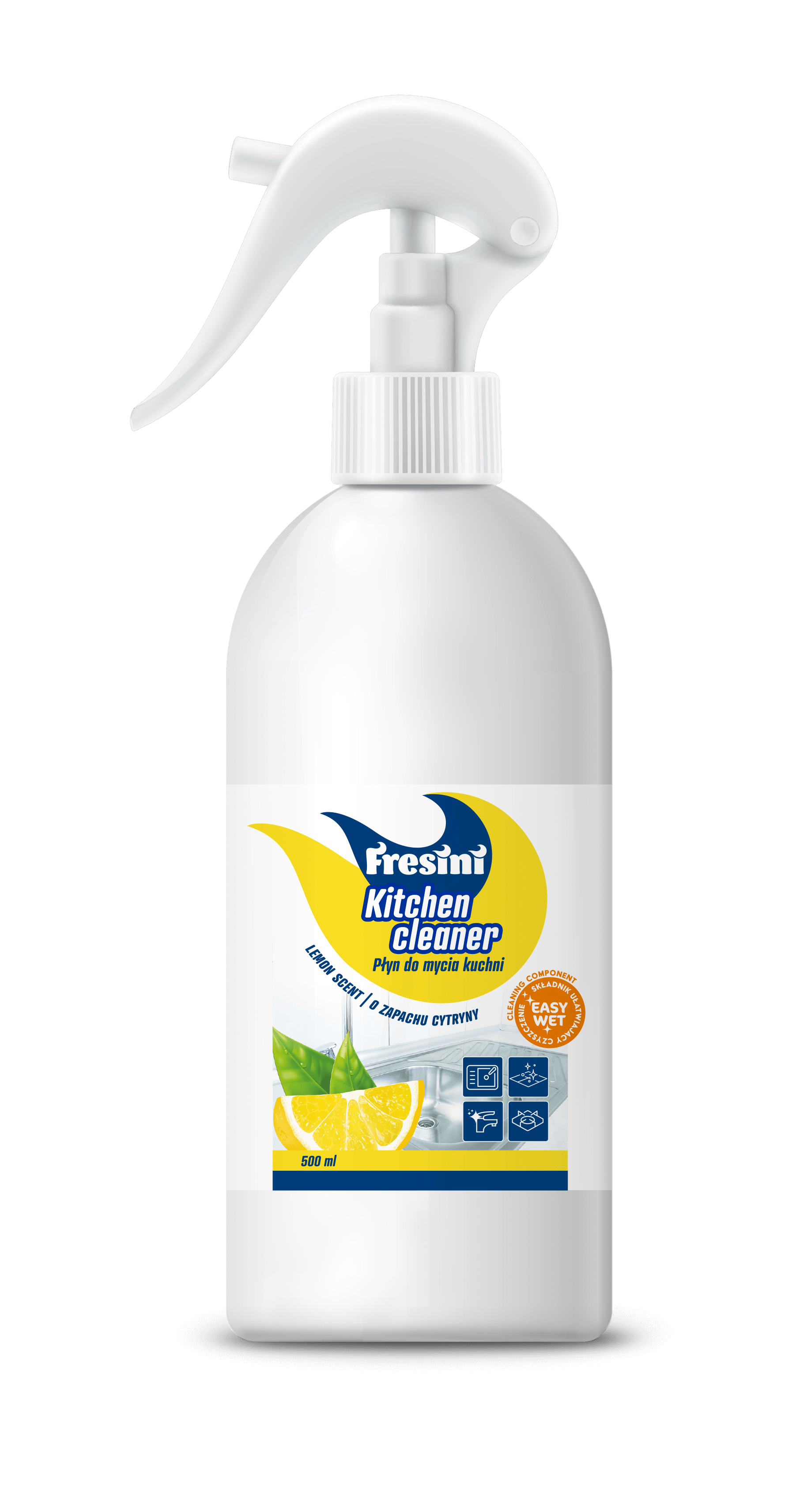 FRESINI Konyhai tisztítószer, citrom