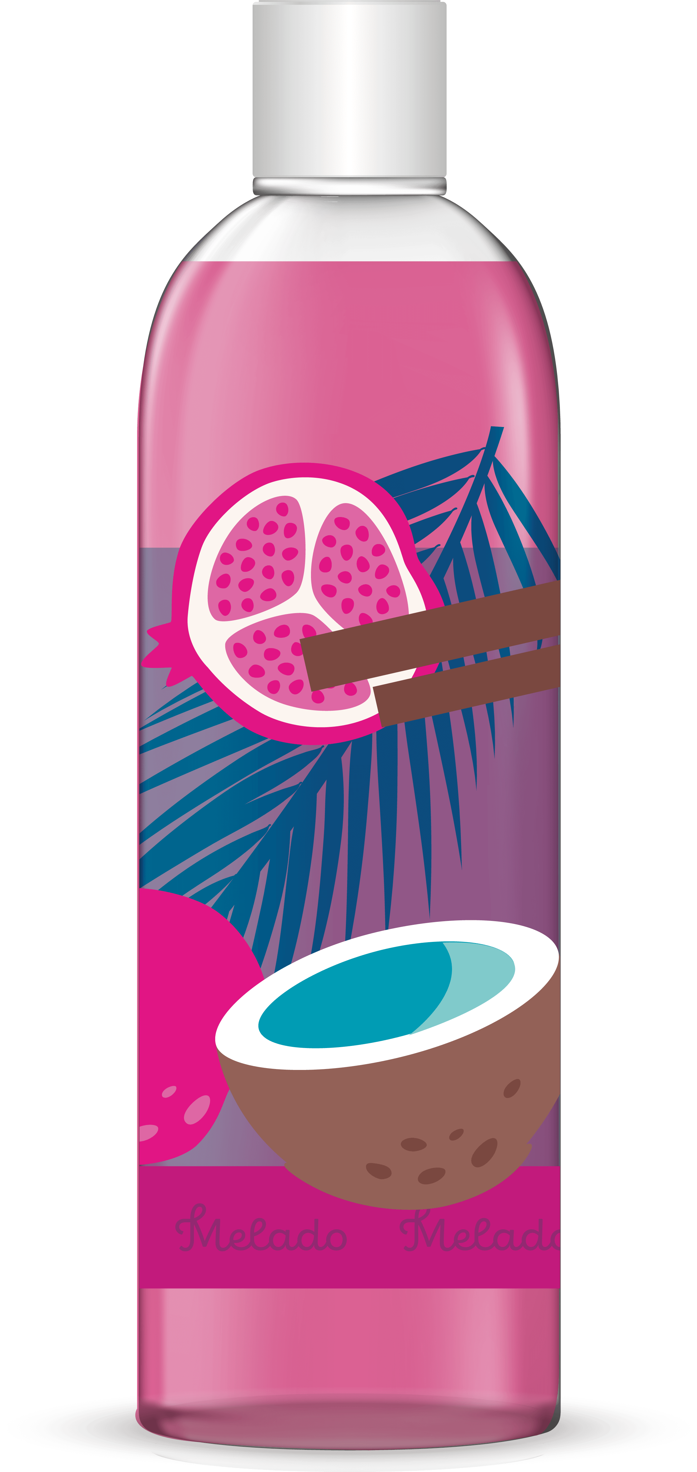 MELADO Gránátalma és kókusz tusfürdő gél