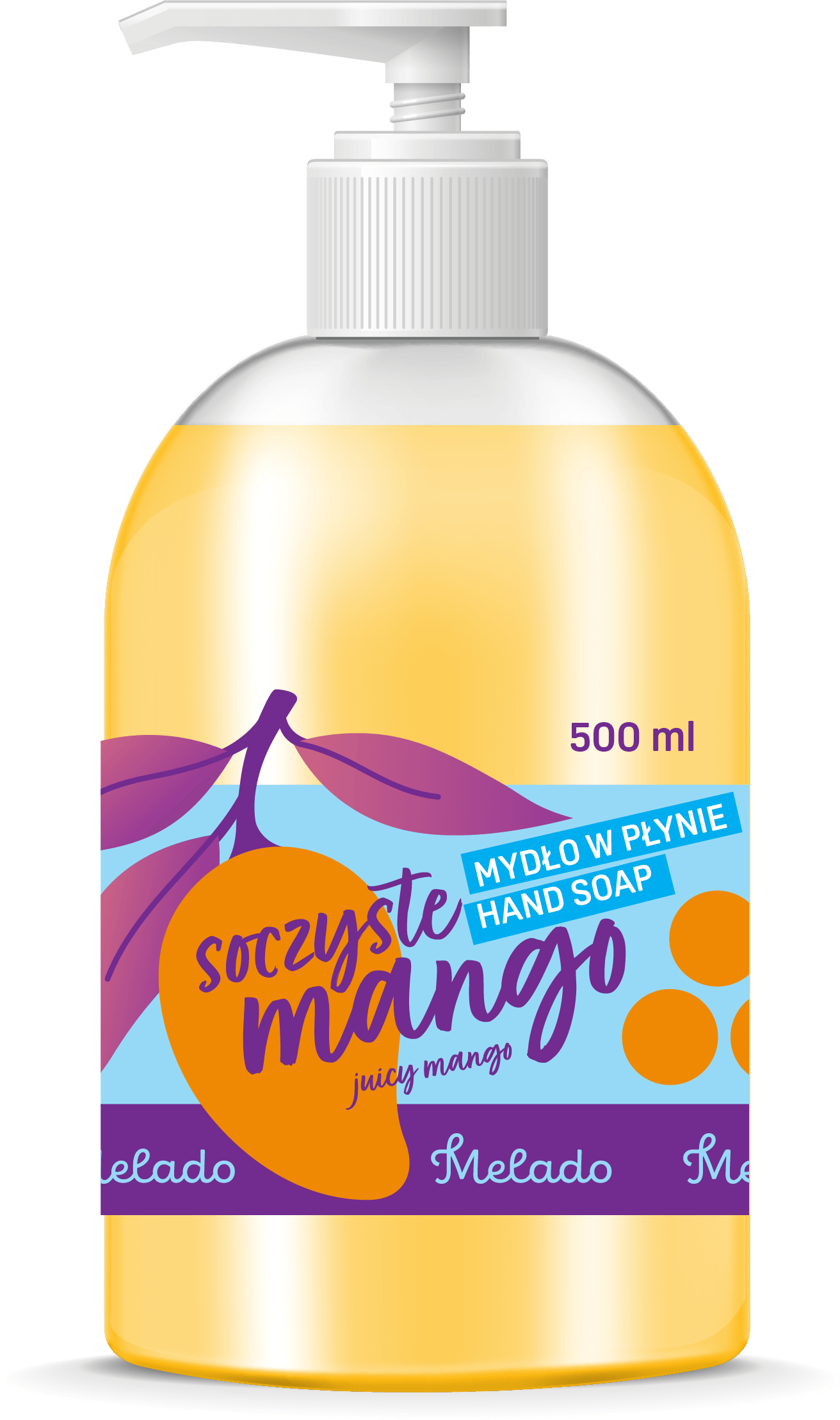 MELADO Lédús mangó (JUICY MANGO) folyékony szappan