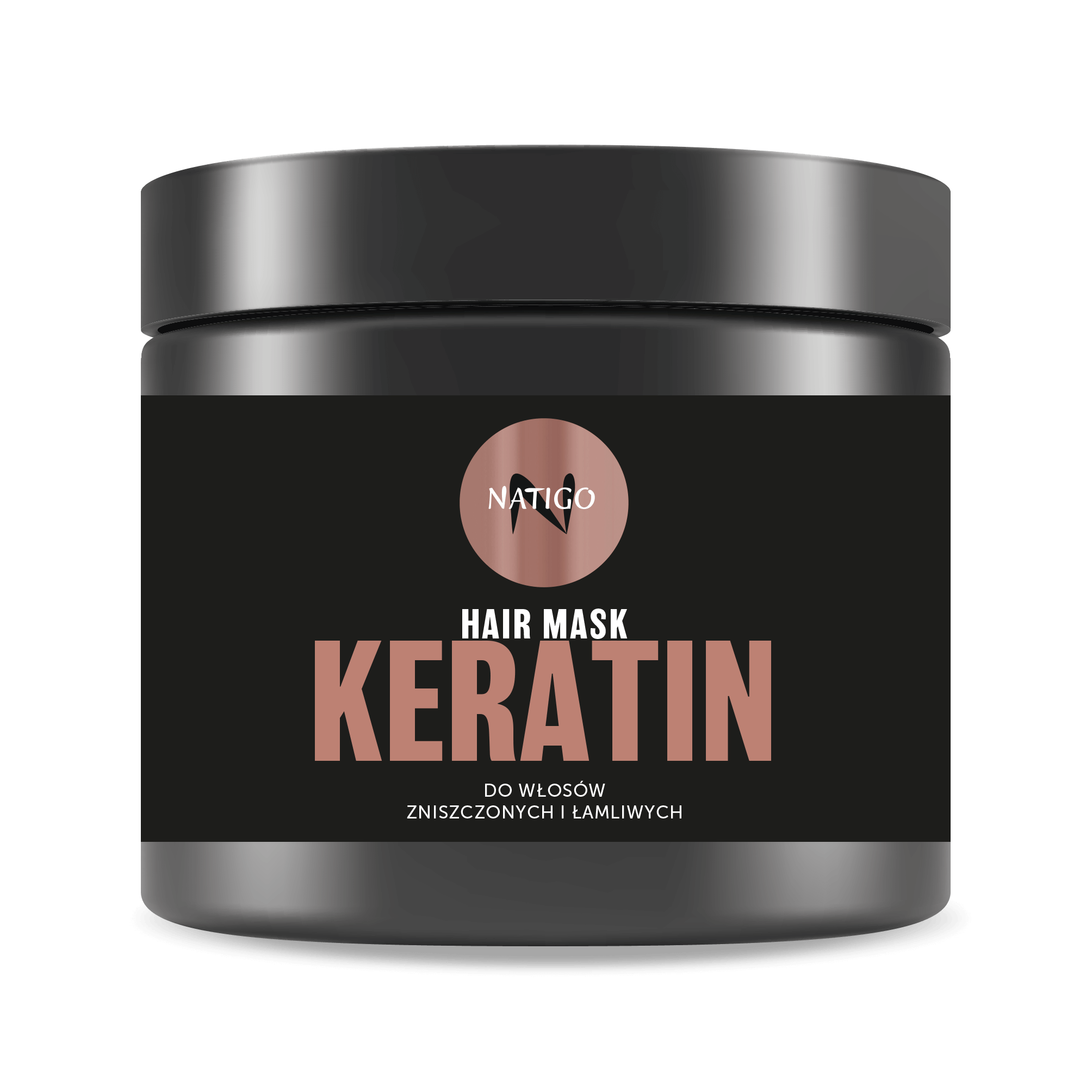 NATIGO Keratin hajpakolás sérült és törékeny hajra