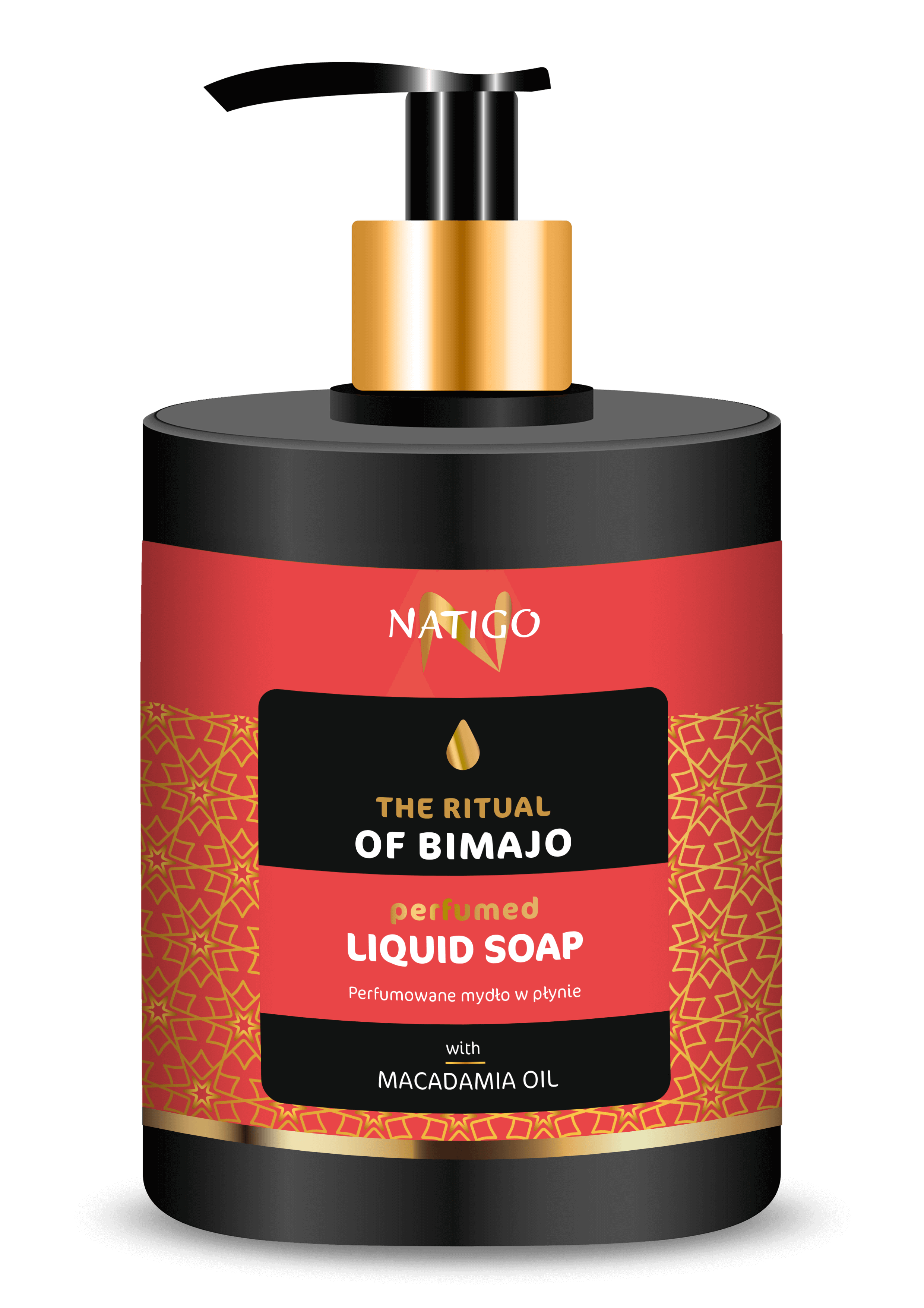 NATIGO THE RITUAL OF BIMAJO illatosított folyékony szappan argánolajjal