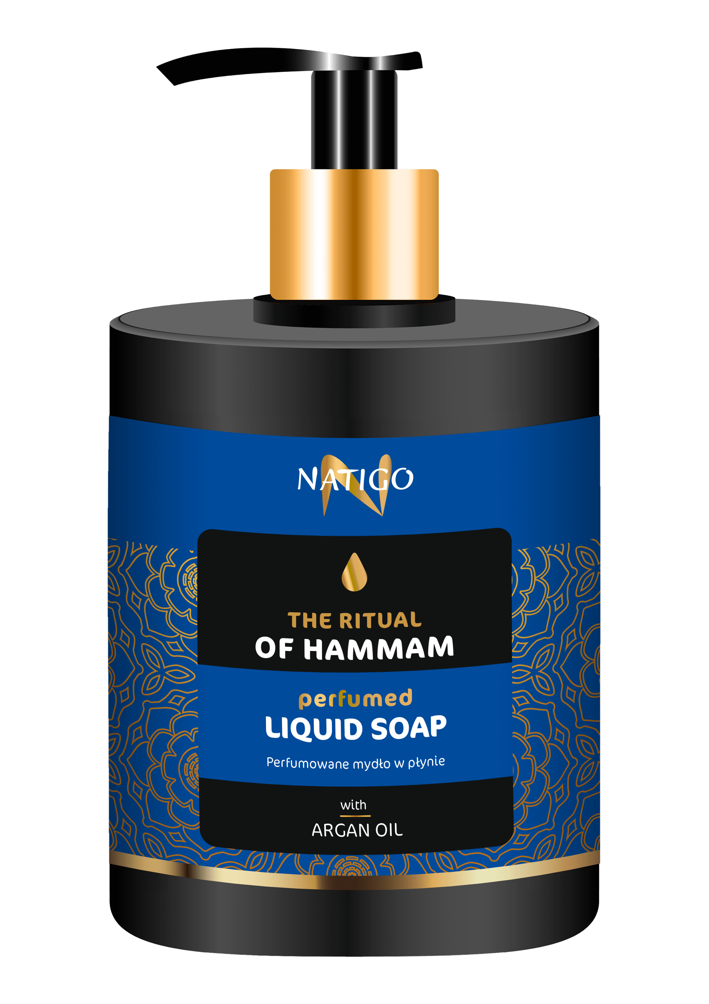 NATIGO THE RITUAL OF HAMMAM illatosított folyékony szappan argánolajjal