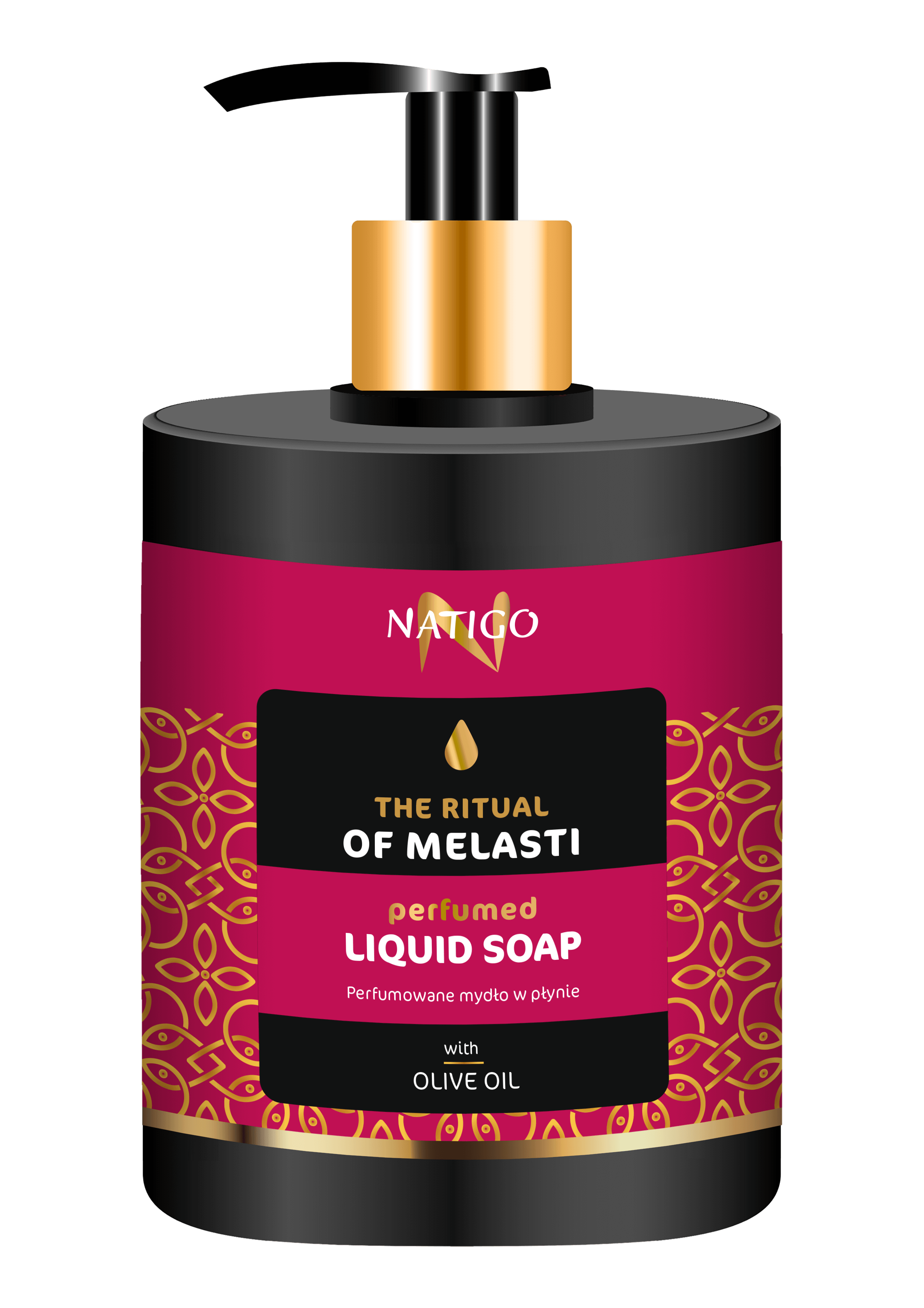 NATIGO THE RITUAL OF MELASTI illatosított folyékony szappan olívaolajjal