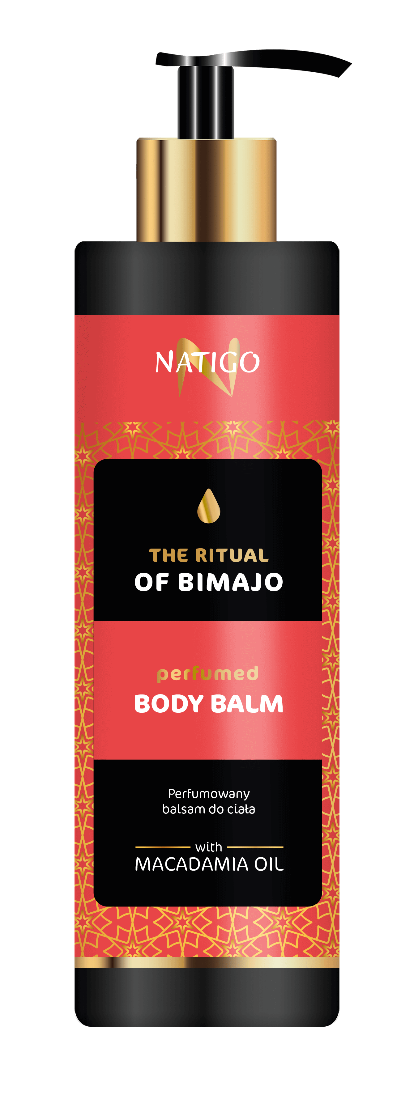 NATIGO THE RITUAL OF BIMAJO illatosított testápoló makadámiaolajjal