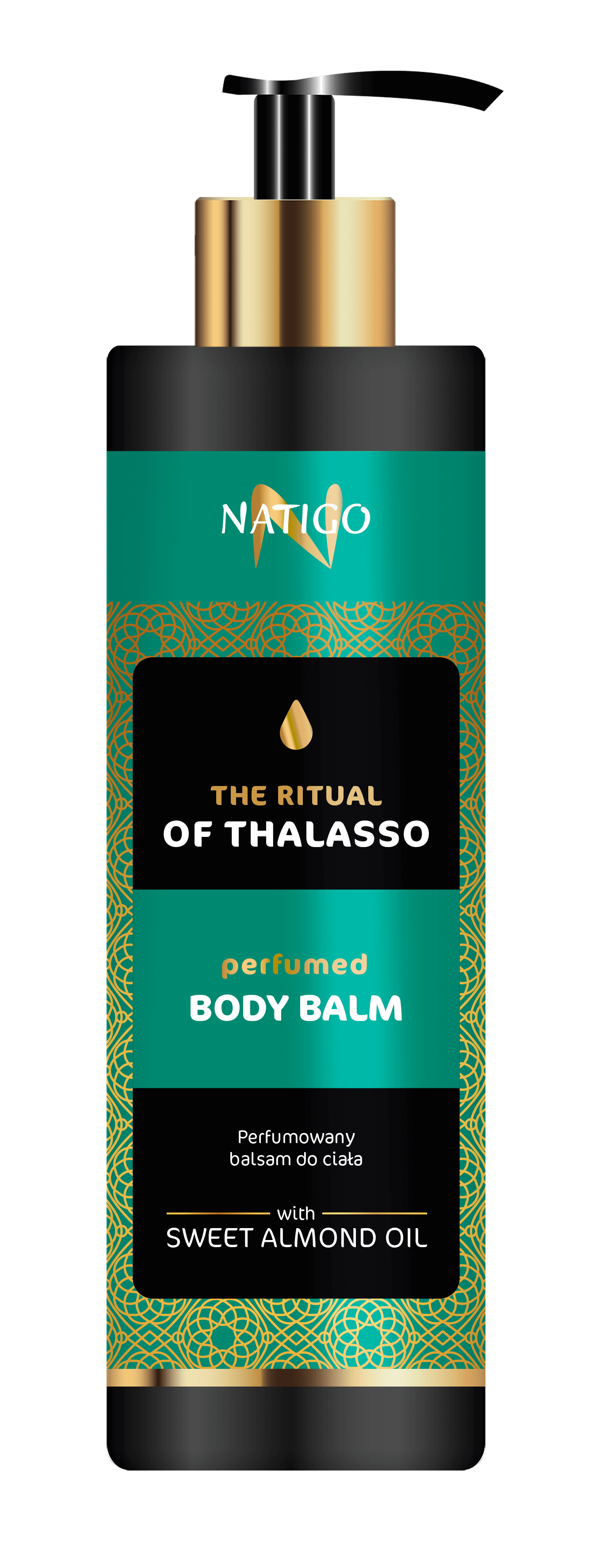 NATIGO THE RITUAL OF THALASSO illatosított testápoló édesmandula-olajjal 400ml