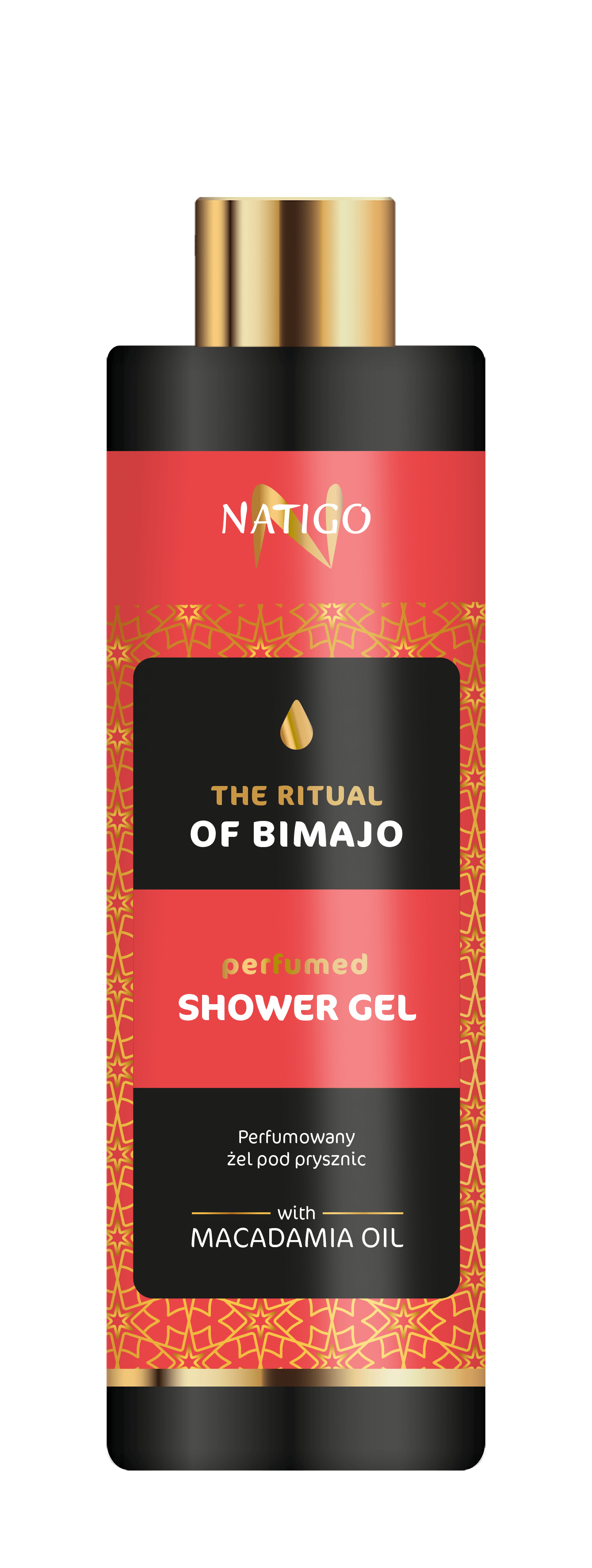 NATIGO THE RITUAL OF BIMAJO illatosított tusfürdő gél makadámiaolajjal