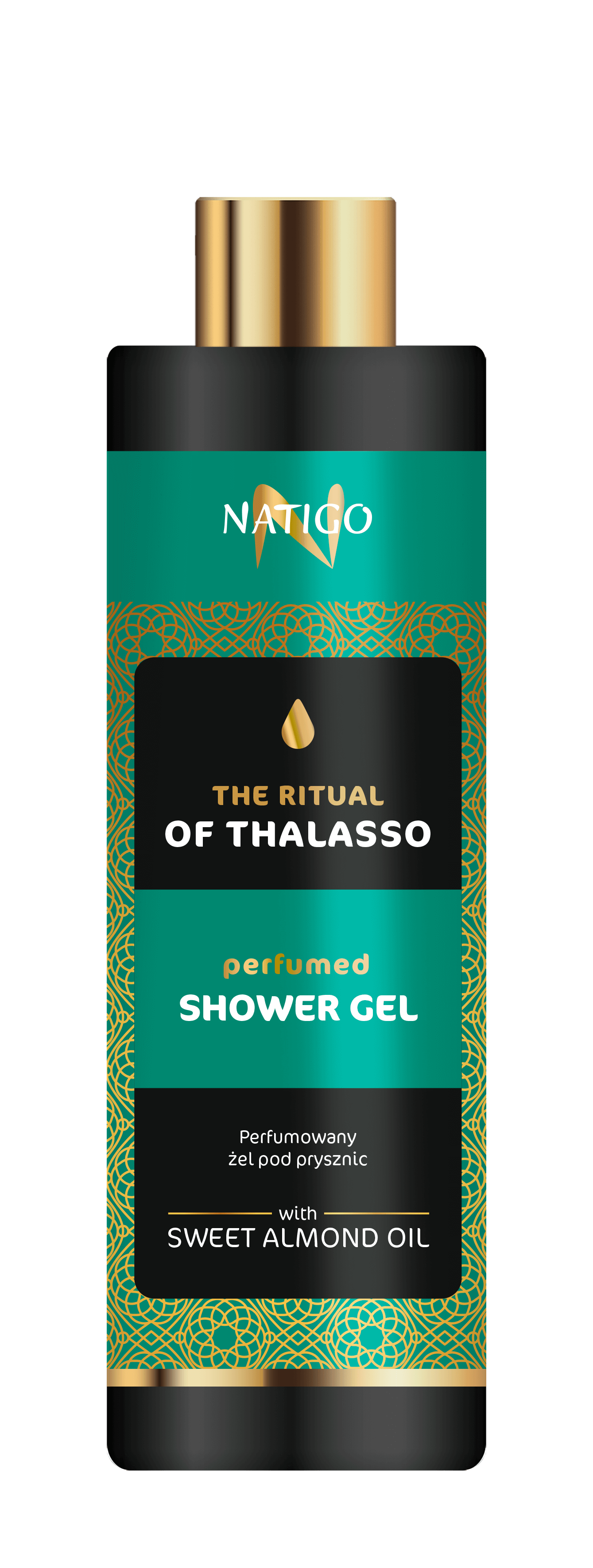 NATIGO THE RITUAL OF THALASSO illatosított tusfürdő gél édesmandula-olajjal