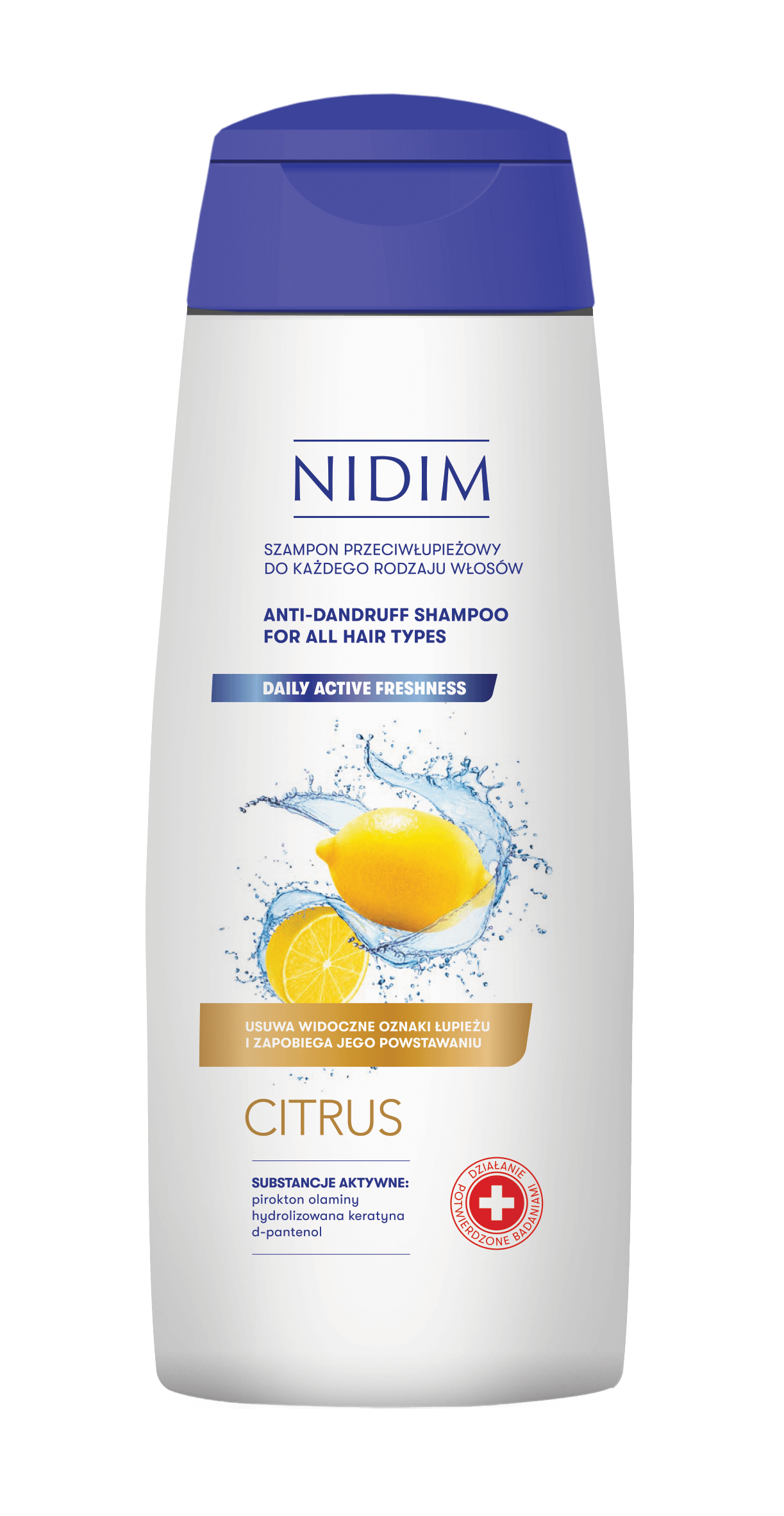 NIDIM korpásodás elleni sampon CITROM
